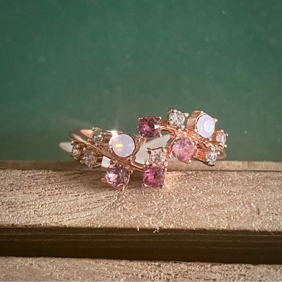 Sakura Cherry Blossom 3 ring set - Fragrant Jewels - Picture 7 of 11
